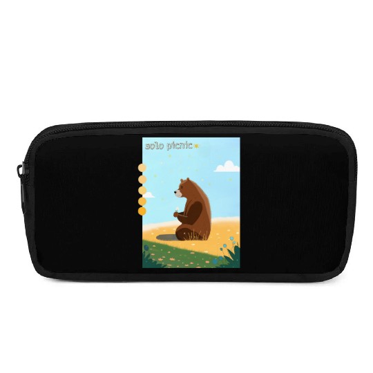 solo picnic for outdoor picnics Pencil Cases