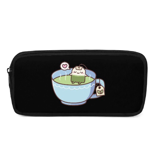 Cute Tea Bag In Teacup Relaxing Tea Pencil Cases