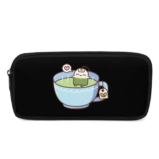 Cute Tea Bag In Teacup Relaxing Tea Pencil Cases