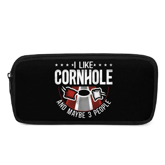 Cornhole Team Bean Bag Player Pencil Cases