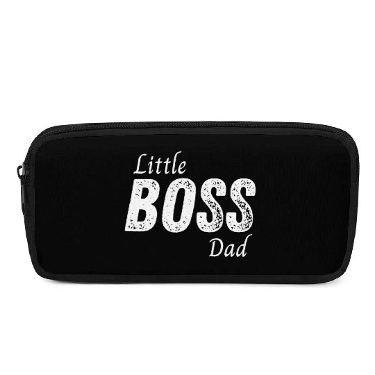 Little Boss Daddy Baby Children Toddler Boy Pencil Cases