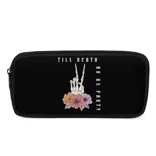 Funny Bachelorette Party Til Death Do Us Party Pencil Cases