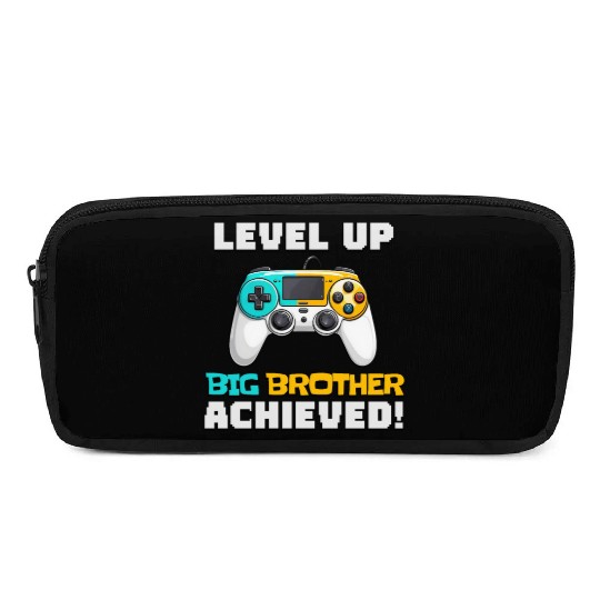 Funny Big Brother Level Up Pencil Cases