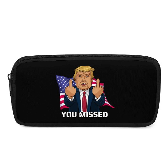 Trump 2024 You Missed Presidential Campaign Rally Pencil Cases