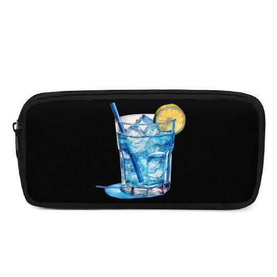 Blue Cocktail Pencil Cases