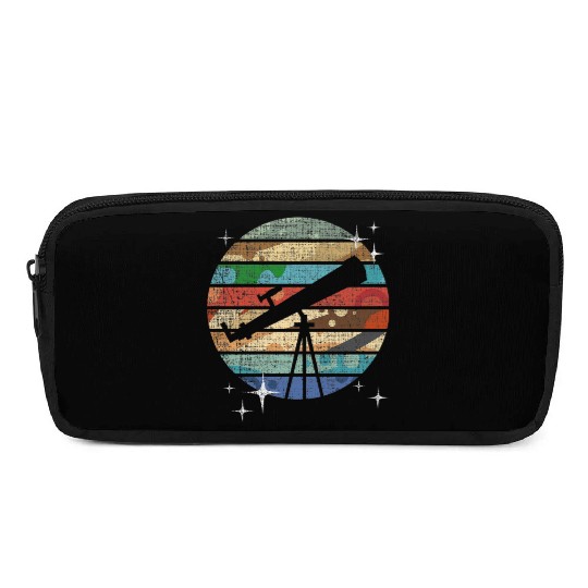 Planets Of Solar System Telescope Astronomy Pencil Cases