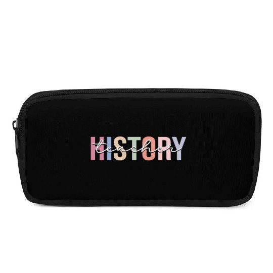 History Teacher School Pencil Cases