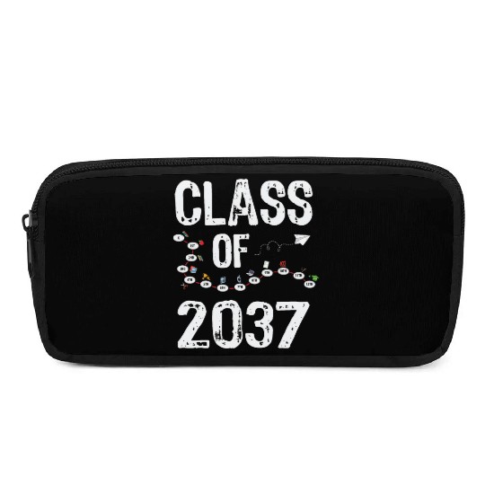 Funny Class of 2037 Grow With Me Back To School Pencil Cases