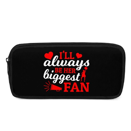 Always Her Fan Cheer Mom Cheerleading Mother's Day Pencil Cases