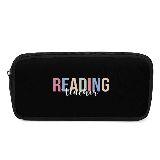 Reading Teacher Book Reading Read Pencil Cases