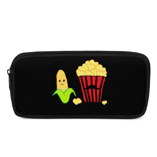 Baby corn and Popcorn Father and Baby design Pencil Cases
