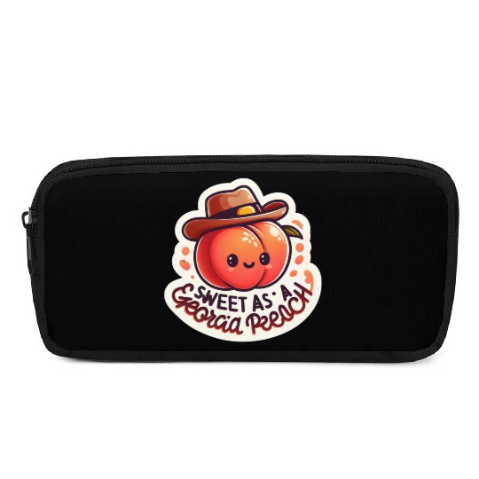 Sweet as a Georgia Peach Sticker Pencil Cases