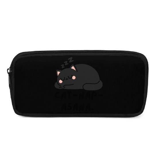 Lazy Cat Cat-Nap-Asana yoga Pencil Cases