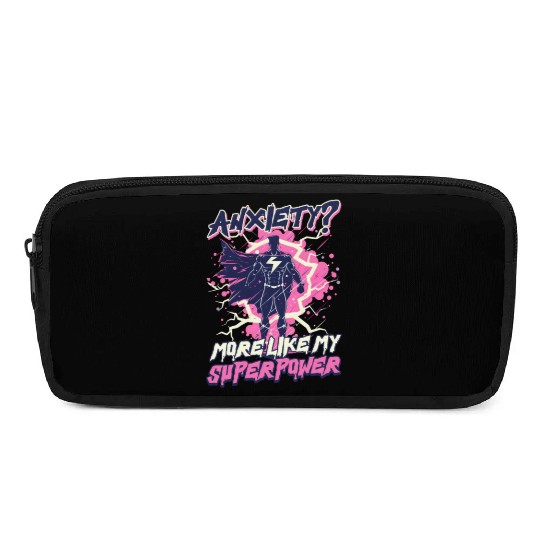 Depression Awareness Anxiety Like My Power Pencil Cases