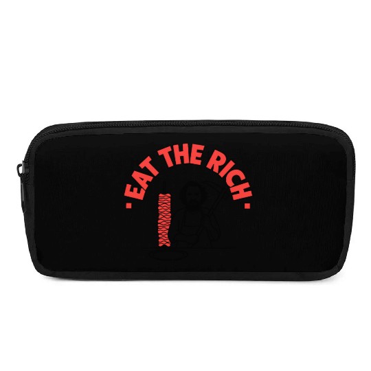 Eat The Rich Döner Kebab Satirical Design Pencil Cases