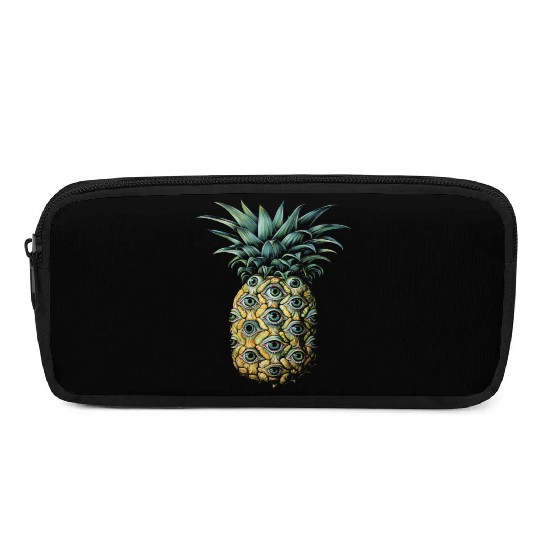 Weirdcore Aesthetic Pineapple Eyes Human Eyeball S Pencil Cases
