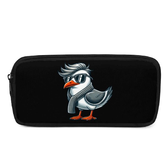 Cool seagull sunglasses summer North Sea Baltic Pencil Cases