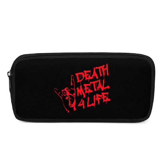 Heavy death metal 4 life hand gesture graffiti fun Pencil Cases