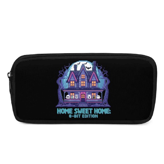 8 Bit Haunted House 01 Pencil Cases