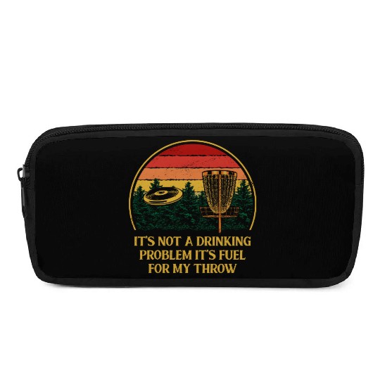 Its Fuel For My Throw Disc Golf Beer Lover Golfer Pencil Cases