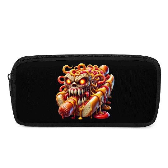 Monster Hot Dog Horror Pencil Cases