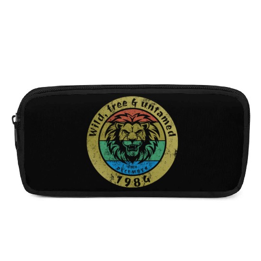40th birthday Wild, free & untamed since 12/1984 Pencil Cases