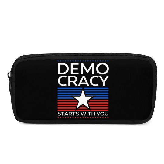 Democracy Starts with You - Election - Vote Pencil Cases