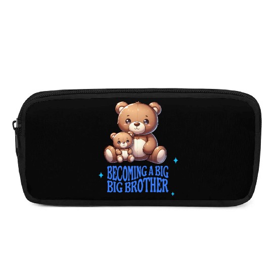 Soon I'll Be A Big Brother Cute Teddy Bears Pencil Cases