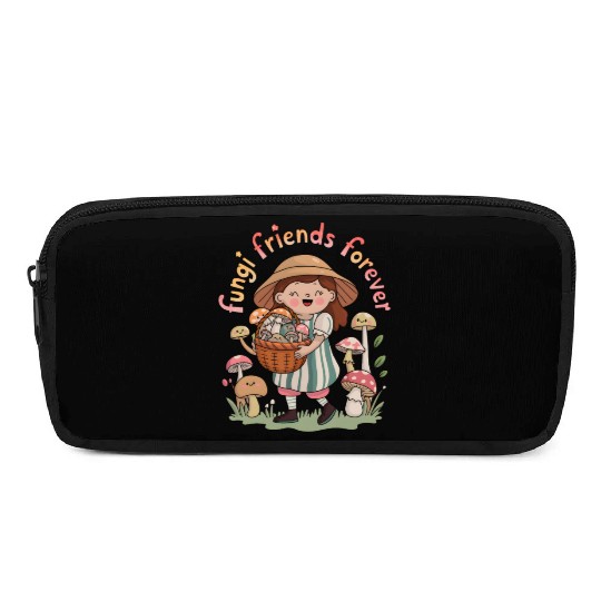 Fungi Friends Forever Pencil Cases