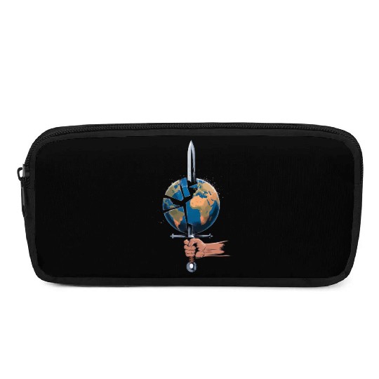 Wars destroy the earth Pencil Cases