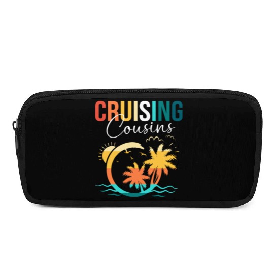 Family Cruise Mediterranean Cruising Cousins Pencil Cases
