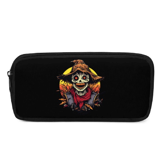 Cartoon Horror Scarecrow Pencil Cases