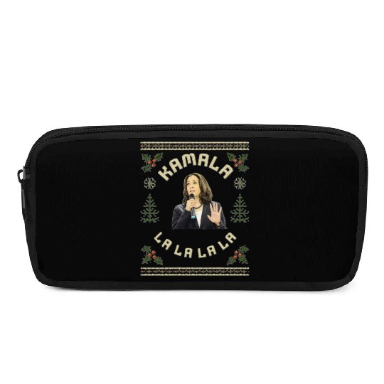 Kamala Harris singing Christmas Carol Pencil Cases