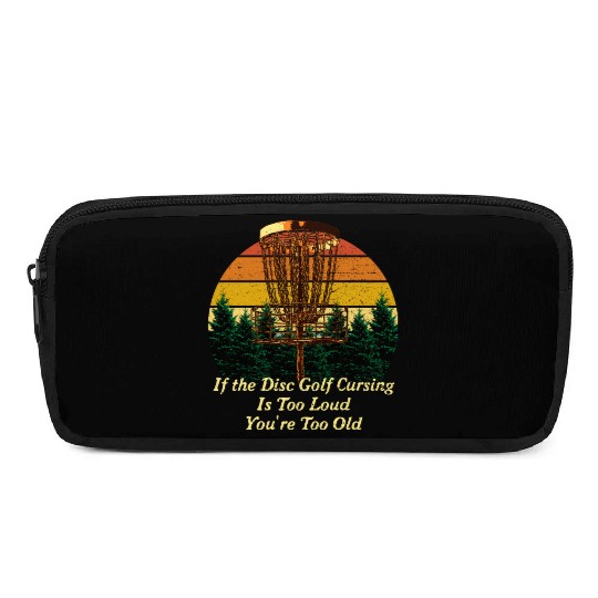 Disc Golf Cursing Is Too Loud Funny Dad Jokes Humo Pencil Cases