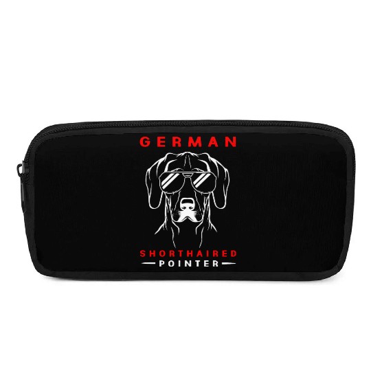 Dog With Sunglasses German Shorthaired Pointer Dog Pencil Cases