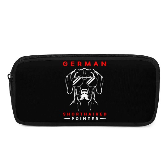 Dog With Sunglasses German Shorthaired Pointer Dog Pencil Cases