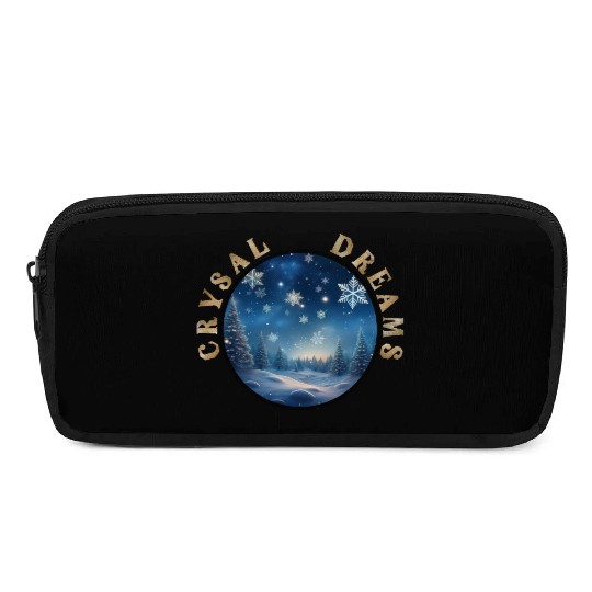 Winter's Embrace - A Crystal Clear Dream Pencil Cases