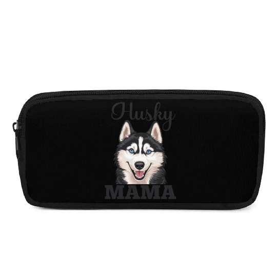 Husky Lover Design Dog Owner Pencil Cases