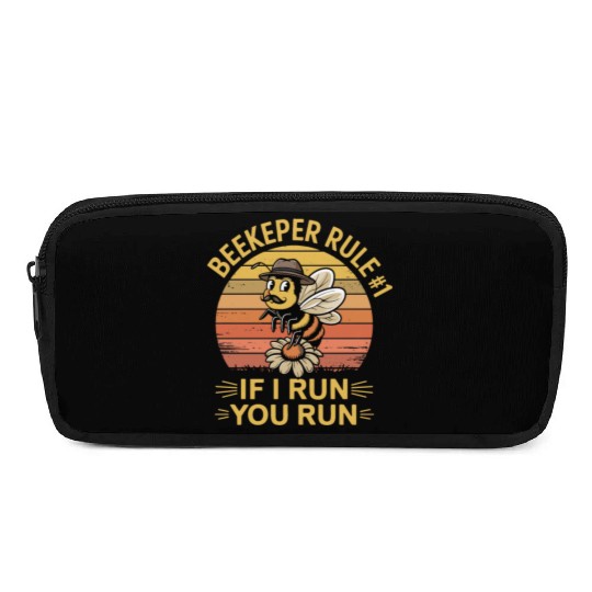 Beekeeper 1 Rule If I Run You Run Pencil Cases