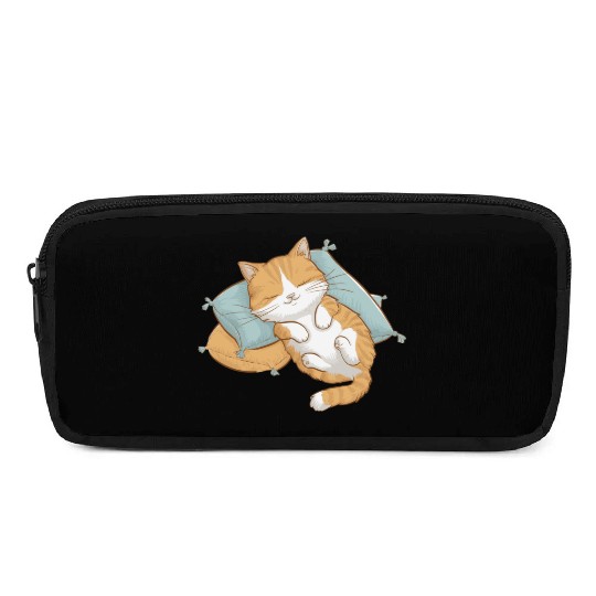 Cozy Cat Nap Pencil Cases