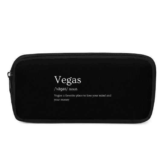 Funny Vegas definition Pencil Cases