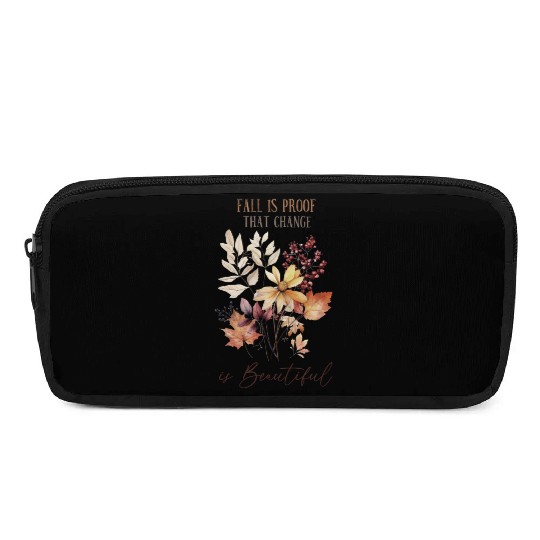 Beautiful Change - Fall Leaves Inspiration Pencil Cases