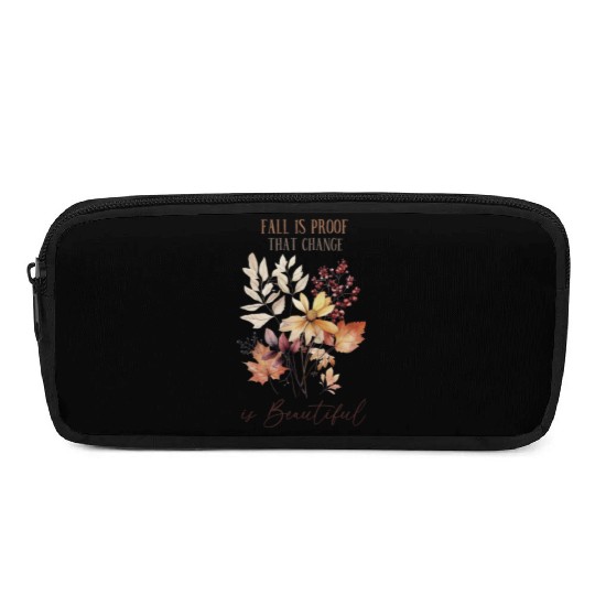 Beautiful Change - Fall Leaves Inspiration Pencil Cases