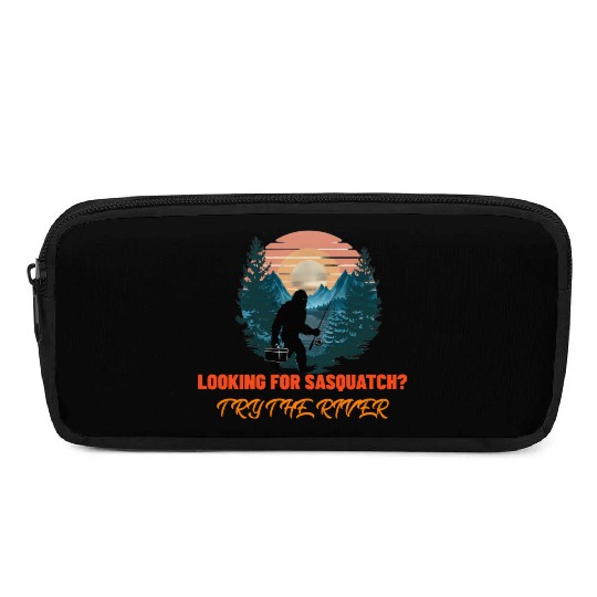Looking for Sasquatch? Try the river. Pencil Cases