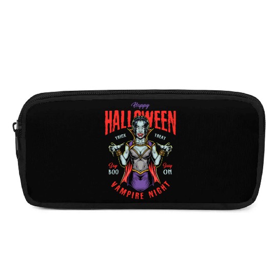 Halloween Vampire Night Pencil Cases