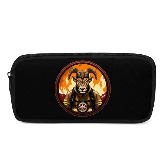 Capricorn Firefighter Pencil Cases