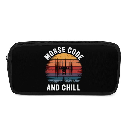Amateur Radio Operator Ham Radio Morse Code And Pencil Cases