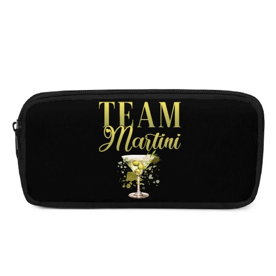 Team Martini Cocktail Bartender Pencil Cases