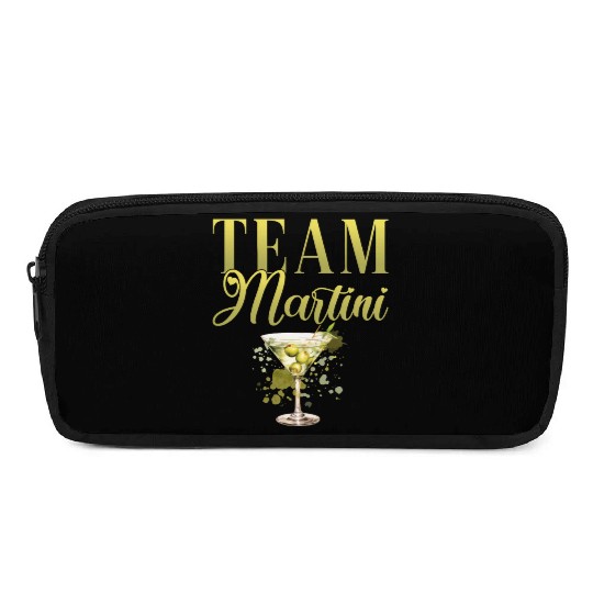 Team Martini Cocktail Bartender Pencil Cases