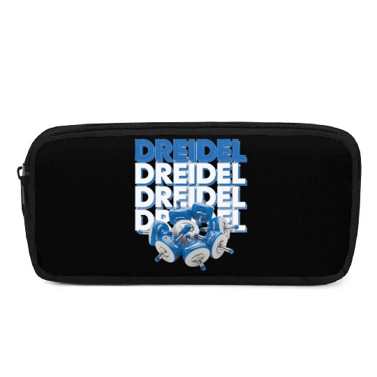 Spinning Dreidels Hanukkah Fun Pencil Cases
